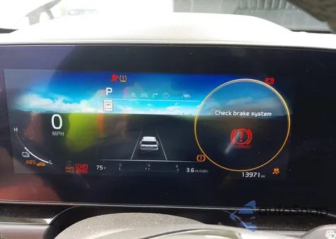 2024 Kia Niro Ev Wind из США, поврежденный, VIN KNDCR3L12R5110007